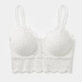Cloud White Lace Bralette