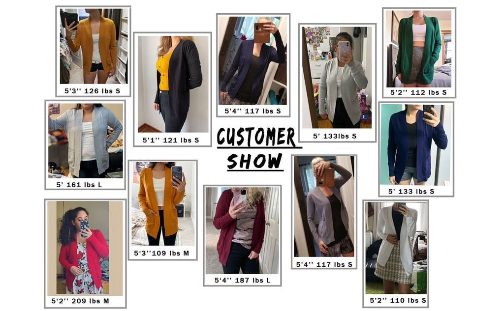 Women'S Cardigan Casual Lightweight Knit Cardigan Sweaters of Female S-2X