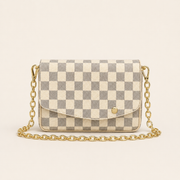 Ivory Check Chain Wallet