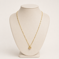 Delicate Golden Pendant Necklace